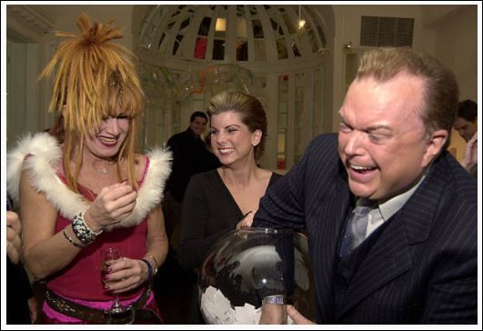 Betsey Johnson, Rachel Florio and Leon Hall during Felissimo Design House Party at Felissimo Design House in New York City,