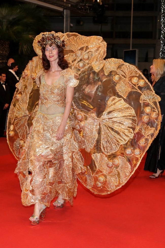 Larisa Katz during 'The Wild Pear Tree' premiere, 2018 Cannes Film Festival