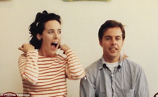 Kate SPade and husband in 1993