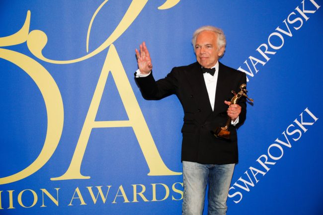 American Gold 2018 CFDA Award Ralph Lauren