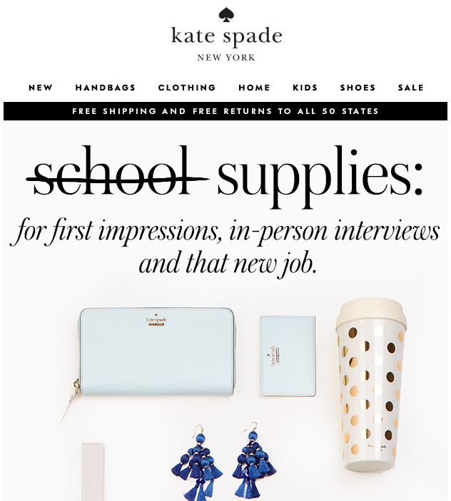 kate spade collection