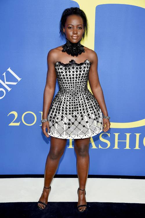 Lupita Nyong'o in Versace at 2018 CFDA Awards