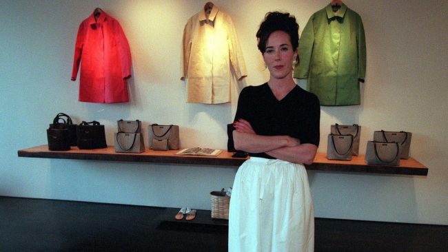 Kate Spade and Andy Spade started their handbag business in 1993