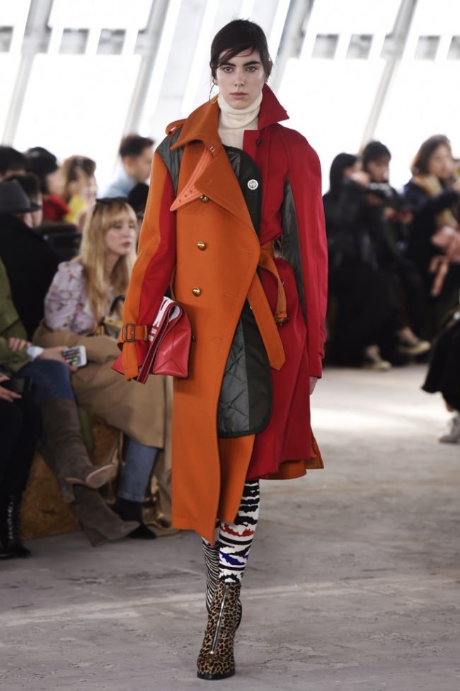 Sacai RTW Fall 2018 - Paris Fashion Week