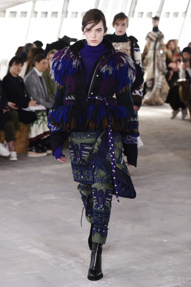 Sacai RTW Fall 2018 - Paris Fashion Week