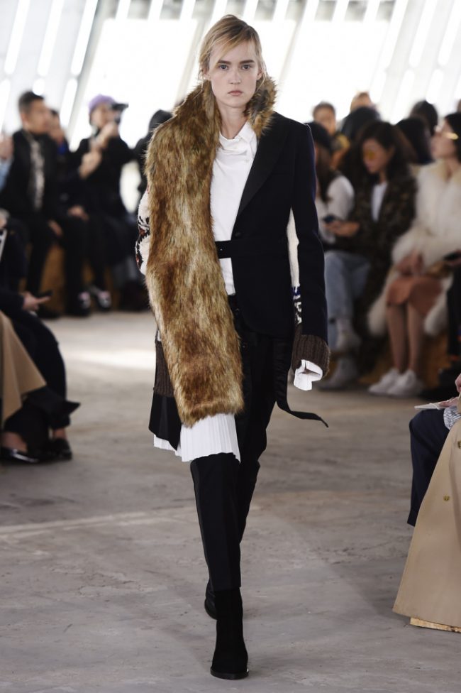 Sacai RTW Fall 2018 - Paris Fashion Week