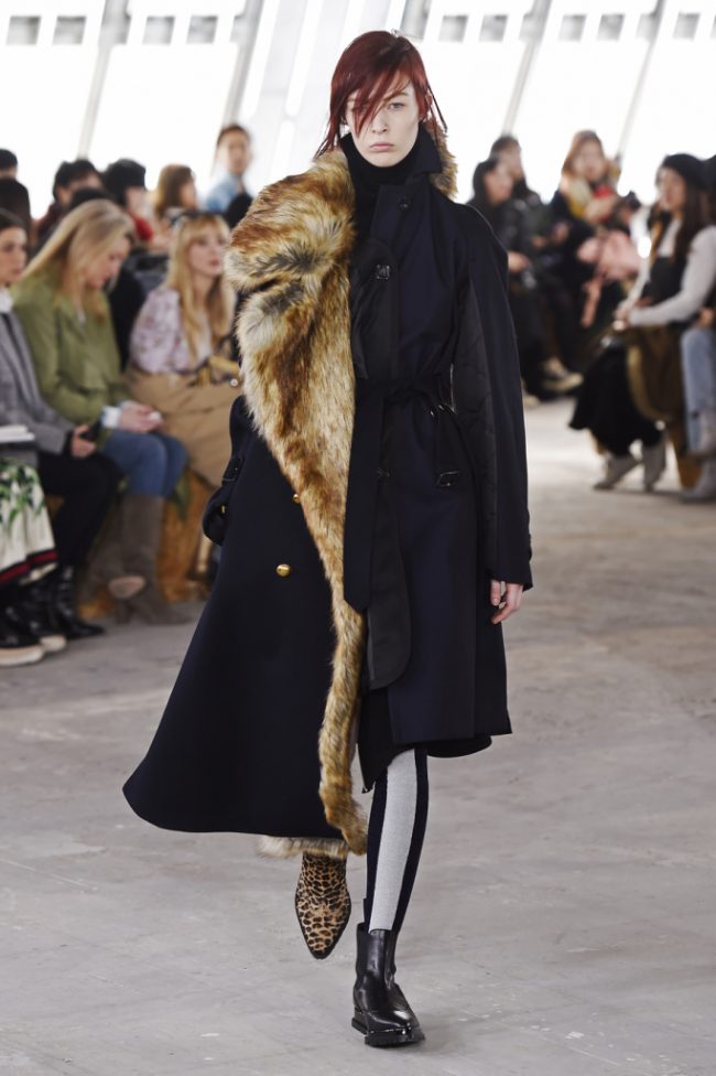 Sacai RTW Fall 2018 - Paris Fashion Week