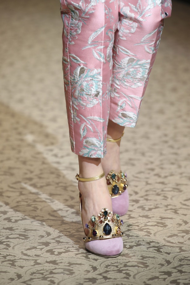 Dolce and Gabbana Fall 2018 shoes