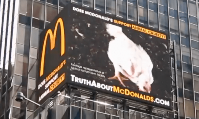 FUR Today…. Meat, Leather and Wool Tomorrow; they say. Just check out the recent billboards in New York’s Times Square targeting Mc Donalds. Help stop harmful fur bans and the war on fashion