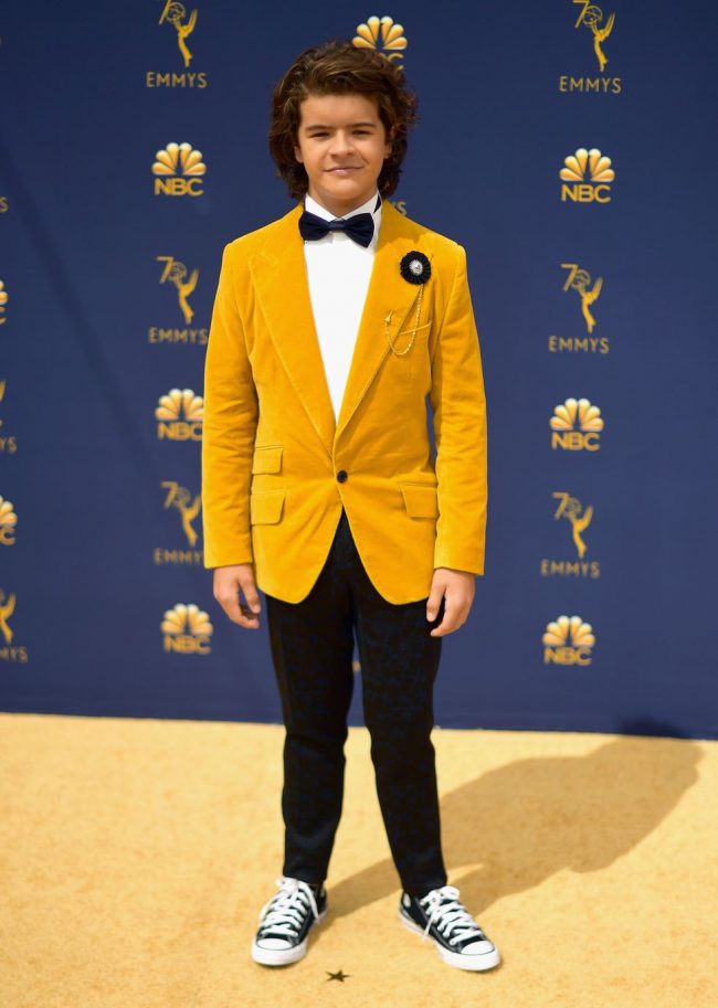 Gaten Matarazzo at the 2018 Emmy Awards