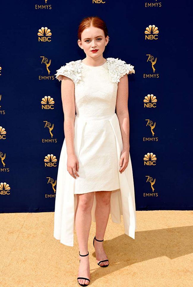 Sadie Sink at 2018 Emmy Awards