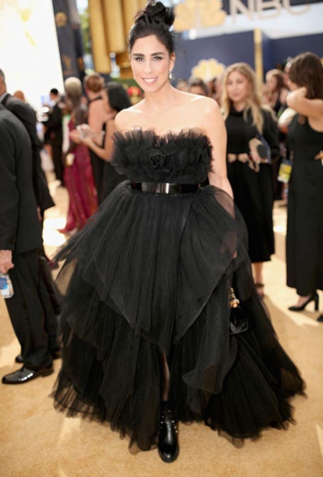 Sarah Silverman at 2018 Emmy Awards