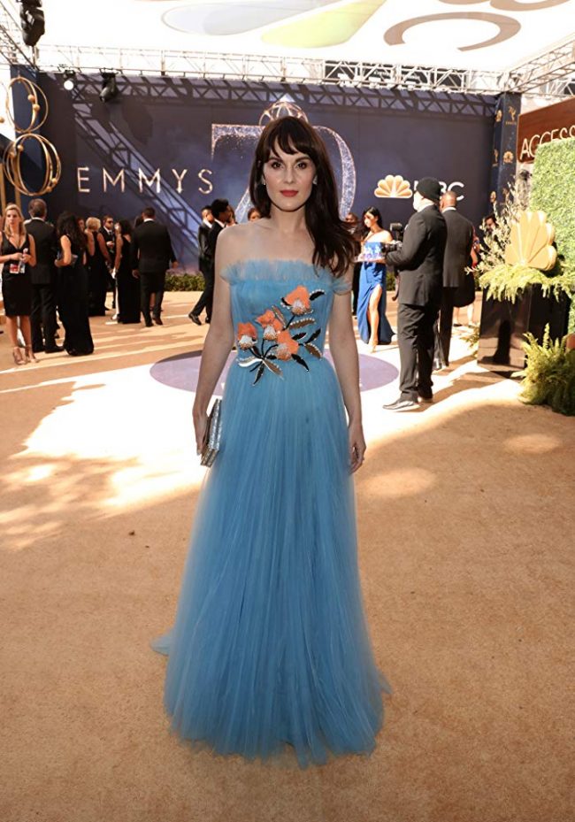 Michelle Dockery at the 2018 Emmy Awards