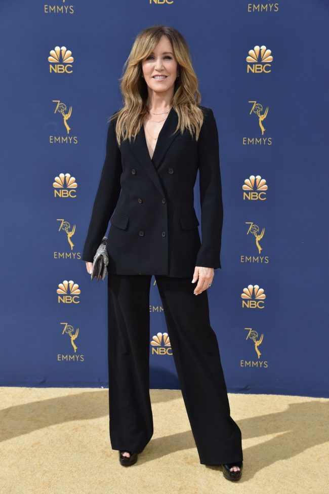 Felicity Huffman at 2018 Emmy Awards