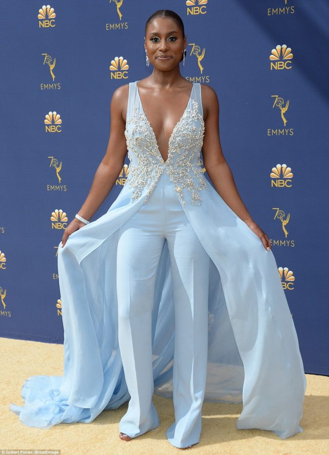 Issa Rae at 2018 Emmy Awards