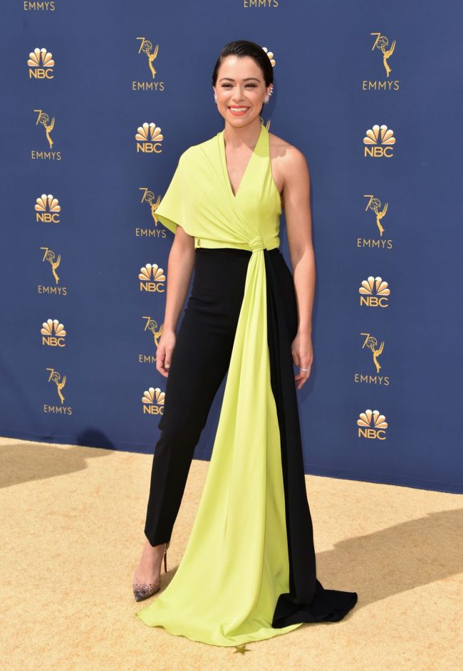 Tatiana Maslany at 2018 Emmy Awards