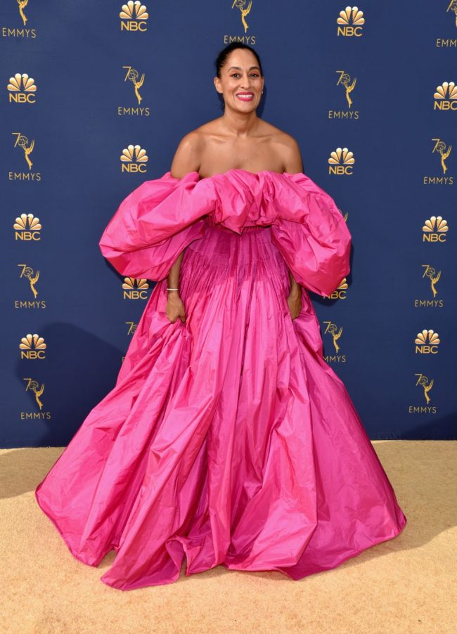 Tracee Ellis Ross at 2018 Emmy Awards