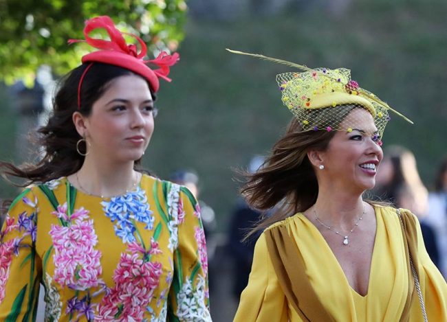 Guest arrive at the wedding of Princess Eugenie and Jack Brooksbank