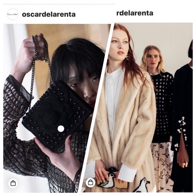 Online Luxury Shopping Oscar de la renta