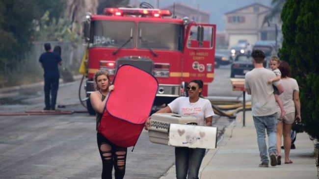 Memories to cherish The Woolsey Canyon Fire seen from Malibu, CA