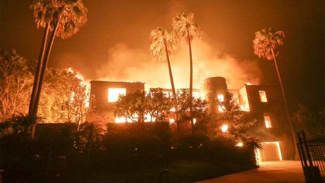 Memories to cherish The Woolsey Canyon Fire seen from Malibu, CA