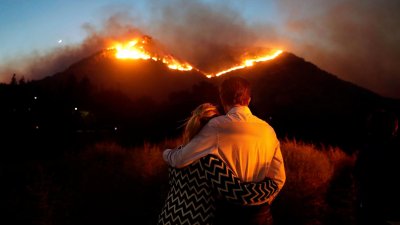 Memories to cherish The Woolsey Canyon Fire seen from Malibu, CA