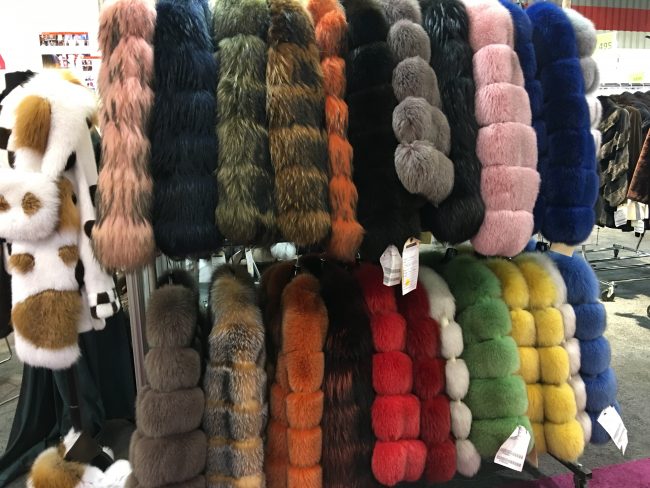 Shopping a fur sale in january