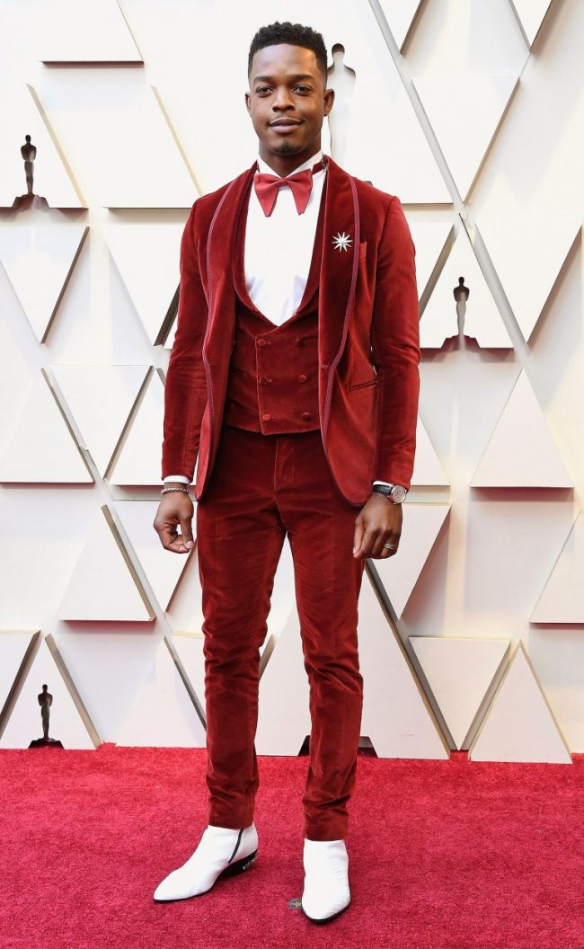 Stephan James at 2019 Oscars