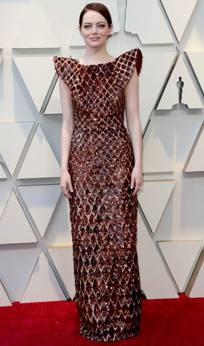 Emma Stone at 2019 Oscars