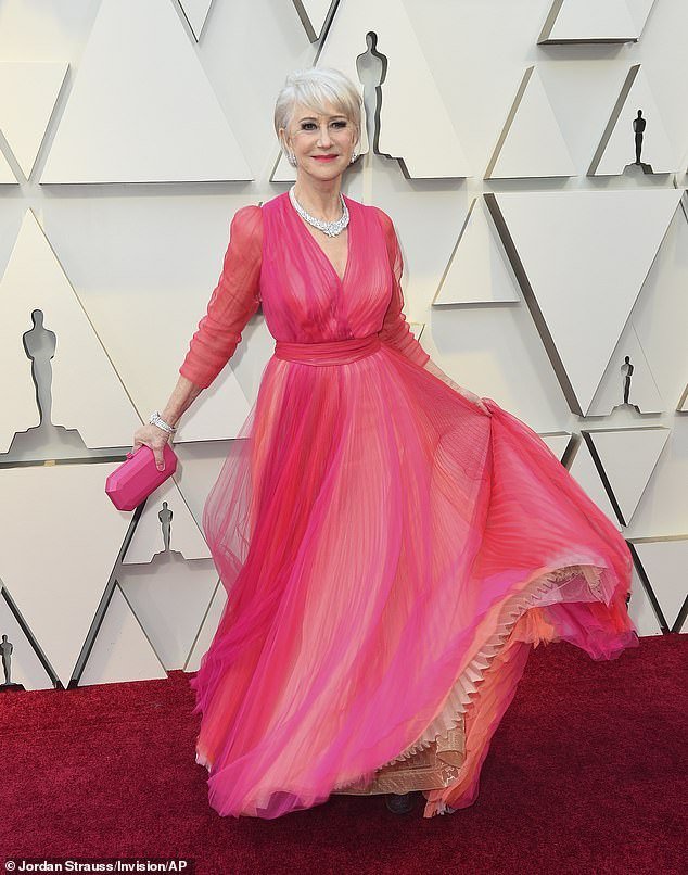 Helen Mirren at 2019 Oscars