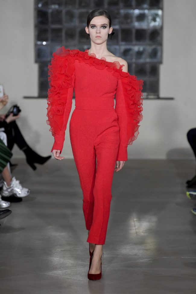 David Koma RTW Fall 2019 London Fashion Week