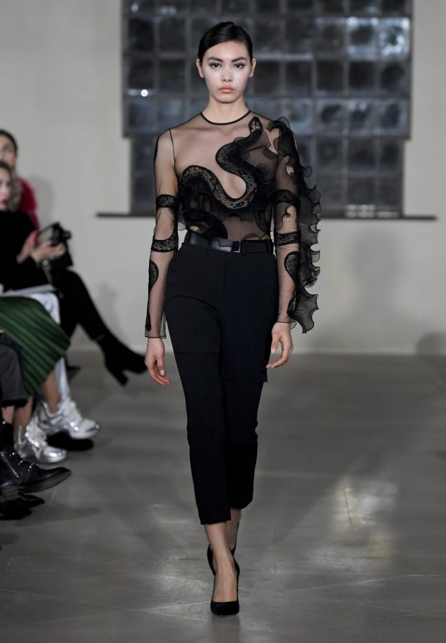 David Koma RTW Fall 2019 London Fashion Week