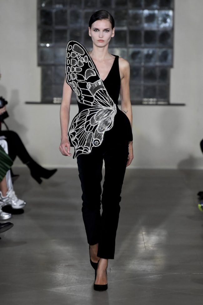 David Koma RTW Fall 2019 London Fashion Week