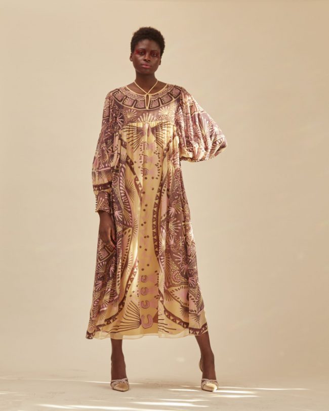 Zandra Rhodes RTW Fall 2019 London Fashion Week