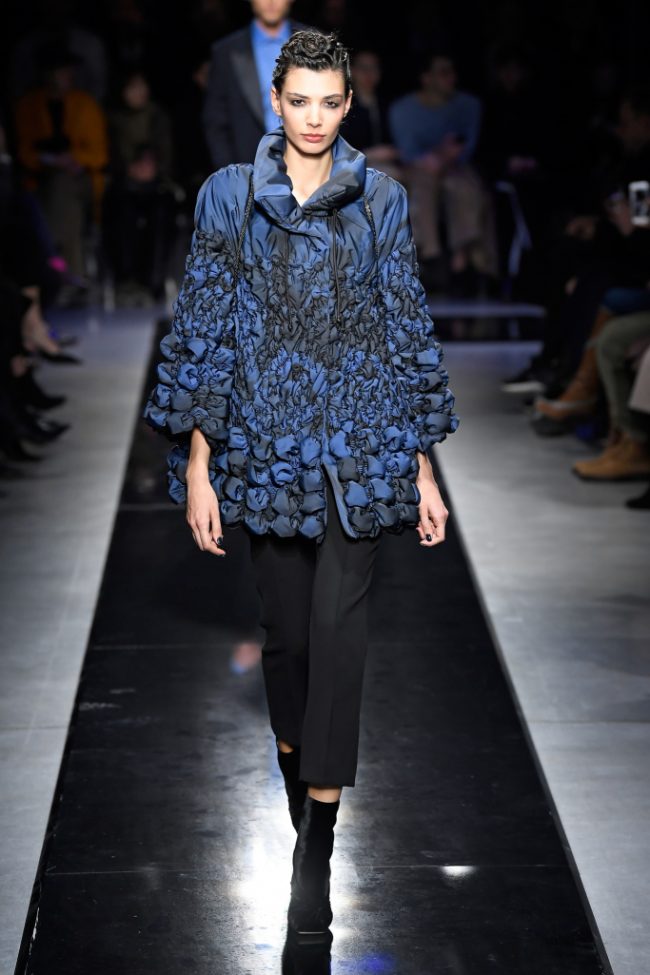 Giorgio Armani RTW Fall 2019 Milan Fashion Week