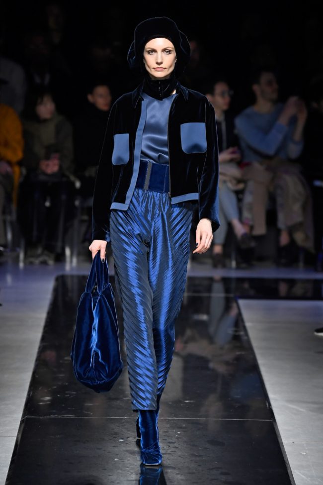 Giorgio Armani RTW Fall 2019 Milan Fashion Week