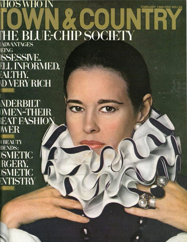 Vanderbilt on the cover of T&C in February 1969