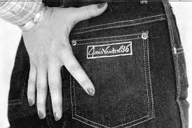 Gloria Vanderbuilt designer jeans - she introduced them in 1976 - among the earliest designer jeans to come out.