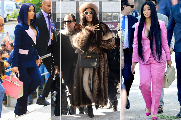 Cardi B 's questionable courtroom style has been the source of many headlines recently