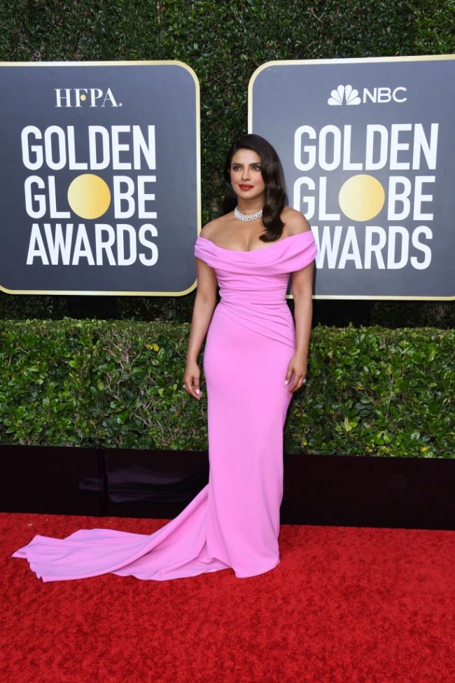 Priyanka Chopra-Jonas stuns in Cristina Ottaviano at 2020 Golden Globes