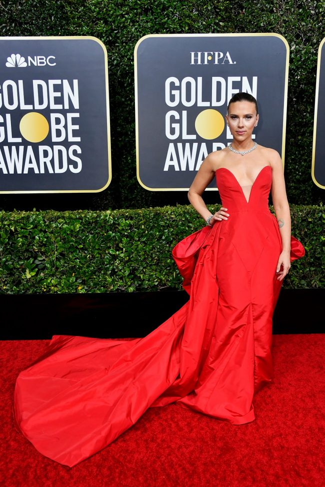 Scarlett Johansson at 2020 Golden Globes