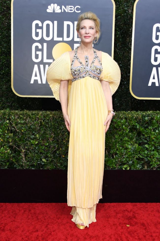 cate-blanchett-Mary Katrantzou at 2020 Golden Globes