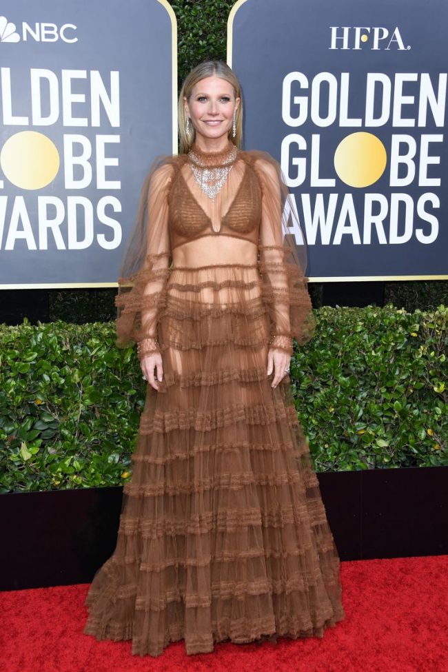 Gwyneth Paltrow looked in the mirror and said this Fendi 2020 Golden Globes