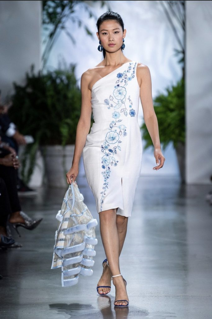 Dennis Basso Spring 2020 Calming Blues Trends